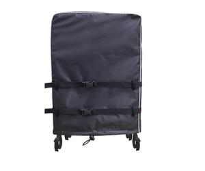 Helilyco Funda resistente para carrito de TV al aire libre, impermeable, a prueba de polvo, soporte móvil con correas resistentes al viento, S: 48 x 20 x 57 pulgadas