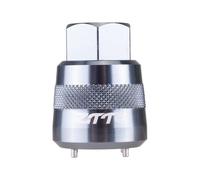 Helilyco Herramienta de extracción de cubierta lateral para SRAM para DUB BB30, para extractor de instalación de cubierta de manivela de bicicleta, aleación de aluminio 7075 para CNC para accesorio de