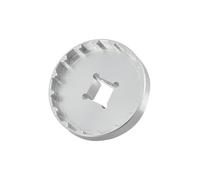 Helilyco Herramienta de pedalier para bicicleta 16T 52.2 mm T47 Adaptador para Trek Emonda SRAM DUB para llave dinamométrica de 1 2 pulgadas, aleación de aluminio, color plateado