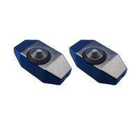 Helilyco Interruptor de atenuación LED y lámparas incandescentes, regulador de luz de 220 V 2 A con perilla, engranaje de voltaje ajustable, paquete de 2 interruptores de atenuación ABS