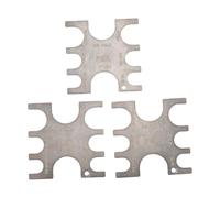 Helilyco Juego de 3 herramientas de crimpado PEX de 38 pulgadas, accesorios de metal, anillos de cobre y sistemas de tubos