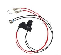 Helilyco Kit de interruptor de encendido autorestablecedor 15V 66 cm para | Carcasa de plástico, cables de cobre, electrodos de metal, control de 23 pulgadas, para propano y gas natural