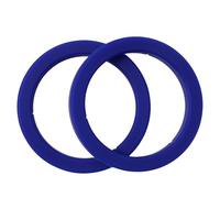 Helilyco Kit de juntas de silicona E61, 8,5 mm de grosor, sello de grado alimenticio resistente al calor para máquinas de café Gaggia, azul marino