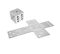 Helilyco Kit de práctica de soldadura para entrenamiento MIG TIG MMA, cupones de soldadura de acero suave de 42,5 mm x 42,5 mm, grosor de 11 GA, proyectos de carpintería de metal de bricolaje