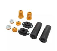 Helilyco Kit de soportes y ojales de amortiguador superior inferior trasero para BMW E82 E87 E90 E92 2006-2013 compatible con OEM 33526768544 33536767334