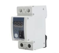 Helilyco Limitador de corriente PA66 ignífugo con pantalla LED de 40 A | Rango preciso de 2 A-40 A, monitor LED en tiempo real, seguridad de desconexión automática, uso en laboratorio y bricolaje