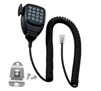 Helilyco MC-59 Micrófono Kenwood para TM-271A para TM-281A para TM-471A para TM-D710A para TM-V71A, entrada de 16 códigos, cancelación de ruido, para RJ-45 de 8 pines, cable de 5 pies