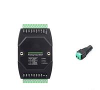 Helilyco Módulo de adquisición análogo industrial 8CH, para MODBUS RTU sobre RS485, DC 7-36V, resolución de 12-Bit, sistemas PLC de montaje en riel DIN (A)