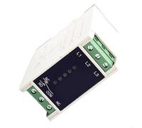Helilyco Motor industrial TVRD-380 para relé de protección 3 para fase 4 cables con indicadores LED para detección de fallas de desequilibrio de voltaje de pérdida de fase (TVRD-380V-B)