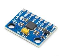 Helilyco MPU-6050 Acelerómetro Triaxial y Módulo Giroscopio, Sensor de Movimiento 6DOF con Bus I2C, Fuente de Alimentación 3-5V para Arduino y Electrónica de Bricolaje, 3