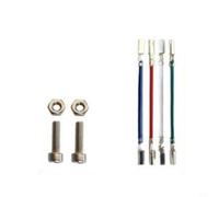 Helilyco OFC - Cable de brazo giratorio 7N chapado en plata para tocadiscos, tocadiscos para puente