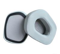Helilyco Orejeras de aislamiento de ruido para Logitech G733 G335 (gris) | Textura suave a cuadros, tacto agradable al tacto, evita la irritación, se adapta cómodamente a G733 G335, construcción