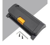 Helilyco P1080383-018 Accesorio pelador de bisel frontal para impresoras de transferencia térmica Zebra ZD420T ZD420C ZD620T 203dpi 300dpi, negro, material ABS