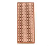 Helilyco Paquete de 20 placas PCB de baquelita de 25 x 66 mm, de una sola cara con agujeros de 10 mm, prueba electrónica de circuito de laboratorio de soldadura DIY
