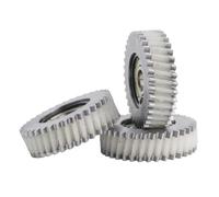 Helilyco Paquete de 3 engranajes planetarios 36T para bicicleta, engranajes de 38,5 x 11 mm con rodamientos 608, acero de nailon, cobre, plástico eléctrico para piezas de bicicleta