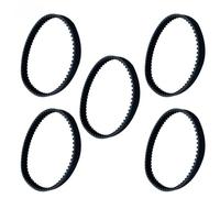 Helilyco Paquete de 5 correas de repuesto para aspiradora Hoover UH72400 UH72401-3M-201-6.5 2 correas de transmisión de goma para aspiradoras verticales robot