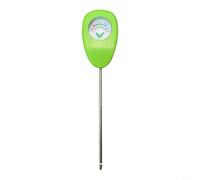 Helilyco Probador de humedad del suelo para plantas con una sola sonda, no necesita batería, monitor seco y húmedo, para jardinería compacta, cuidado del césped del invernadero en el hogar