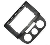 Helilyco Radio de 9 pulgadas para panel de salpicadero para Jetta para BORA para SAGITAR para Golf para VENTO 2008-2012, kit de molduras de fascia doble DIN