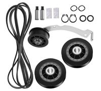 Helilyco RB170002 Kit de reconstrucción de secadora D516792 Juego de polea tensora para Speed Queen y modelos Alliance ADG6HRYS117TW01 ATGE9ASP115TW01