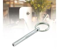 Helilyco Reparación de cafetera con llave ovalada, 316 para destornillador de seguridad de acero inoxidable para Capresso para Krups para modelos Franke, color plateado