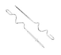 Helilyco Repuesto de piezas de batidor de acero inoxidable para batidoras de mano Kenwood, paquete de 2 accesorios de licuadora, electrodomésticos de cocina