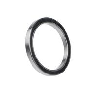 Helilyco Rodamiento de bolas de ranura profunda 6820-2RS, 100 x 125 x 13 mm, acero inoxidable AISI440, sellado de bajo ruido, minería, petróleo, metalurgia y maquinaria