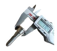 Helilyco Safe Lock - Tornillo de gusano de madera para torno de madera, para mandriles de 3.75, 4.25, 5.5, tornillo de montaje giratorio de cuenco de metal para cuencos pequeños, color plateado