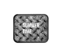 Helilyco Silla de verano con almohadilla de gel refrescante, relleno de hidrogel, diseño plegable portátil, oficina, coche, uso doméstico, 39 x 32 cm, color negro