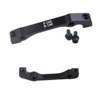 Helilyco Soporte de disco de freno de aleación de aluminio para Shimano IS PM Mount, adaptador para rotores de 140, 160, 180, 203 mm, kit de soporte de pinza negro
