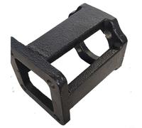 Helilyco Soporte de montaje de bomba 5-7 motores, soporte de motor divisor de troncos de metal negro