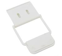 Helilyco Soporte de puerta de garaje fácil de instalar para sensor de alarma de anillo de 2ª generación, soporte de plástico blanco robusto para mejorar la seguridad del hogar en la mayoría de puertas