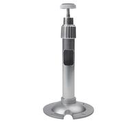 Helilyco Soporte de techo para proyector, soporte de pared, soporte de proyector de aleación de aluminio para instalación en techo o pared, 20 cm/30 cm, plateado 20 cm