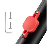 Helilyco Soporte para AirTag para bicicleta, soporte antirrobo oculto para AirTag, seguimiento en tiempo real, diseño impermeable y discreto con tornillos hexagonales