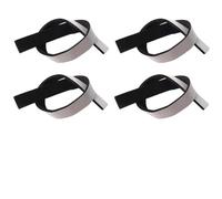 Helilyco Tira protectora de parachoques para robot Neato para aspiradora serie 500 600 700 800 900, flexible para barra de protección contra colisiones, blanco y negro, paquete de 4