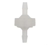 Helilyco Válvula de retención de plástico de 3 mm a 12 mm, válvula de retención de línea de combustible, válvula de vía para agua, aire y aceite (3 mm)