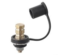 Helilyco Vehículo para batería para poste de salto con 38 pernos, control remoto de 250 A para terminal de cargador de coche para marina para ATV, montaje en panel para acceso para negro rojo (negro)