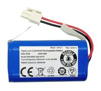 HELINAZI 14.4V/14.8V Batería de reemplazo de Iones de Litio batería Recargable batería de Repuesto para aspiradoras de Robot,4000mAh
