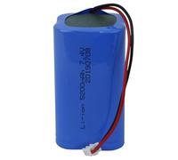 HELINAZI Batería de Iones de Litio 18650, 7,4 V, 3600mah/5200mah, batería Recargable para megáfono, Altavoz, Linterna, Banco de energía con Enchufe XH,5200mah