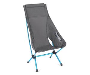 Helinox - Mesas y sillas de camping - Chair Zero High Back Black/Cyan Blue de Aluminio - Gris Gris one size