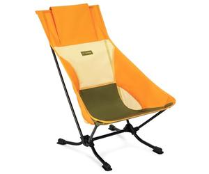 Helinox Silla de playa ligera, de perfil bajo, compacta, plegable, multibloque, con bolsillos