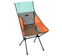 Helinox Silla Sunset | Con su diseño ampliado, esta silla puede ser la mejor combinación de almacenamiento, comodidad y apoyo (Mint Multiblock)