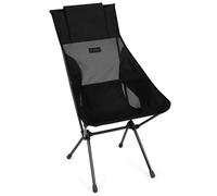 Helinox Sunset Chair Silla Plegable compacta y Ligera con Respaldo Alto para Acampar Blackout'