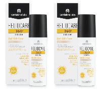 Heliocare 360 Gel Oil Free SPF50+ Color Beige 2x50 ml