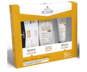 Heliocare 360 Sensation SPF50+ 50 ml + D plus 7 Cápsulas + Advanced Gel 100 ml