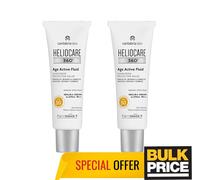 Heliocare Edad Active Fluido SPF 50+ Antiedad Solar Contra Oscuro Punto 2-pack