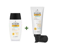 Heliocare Mineral Pediarics, Pack Pieles Sensibles Cara crema 50ml y Cuerpo Loción 200 ml.