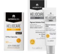 Heliocare Pack 360º Pigment Solution Fluid SPF50+ 50 ml + D Plus Cápsulas 30 caps