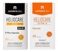 Heliocare Pack Cápsulas 360º D Plus 30 caps + Ultra-D 30 caps