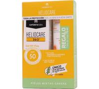 Heliocare Pack Gel Oil Free + Advance Spray Pieles Mixtas-Grasas
