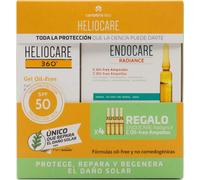 Heliocare Pack Helio 360º Gel Oil-Free + Endocare Radiance